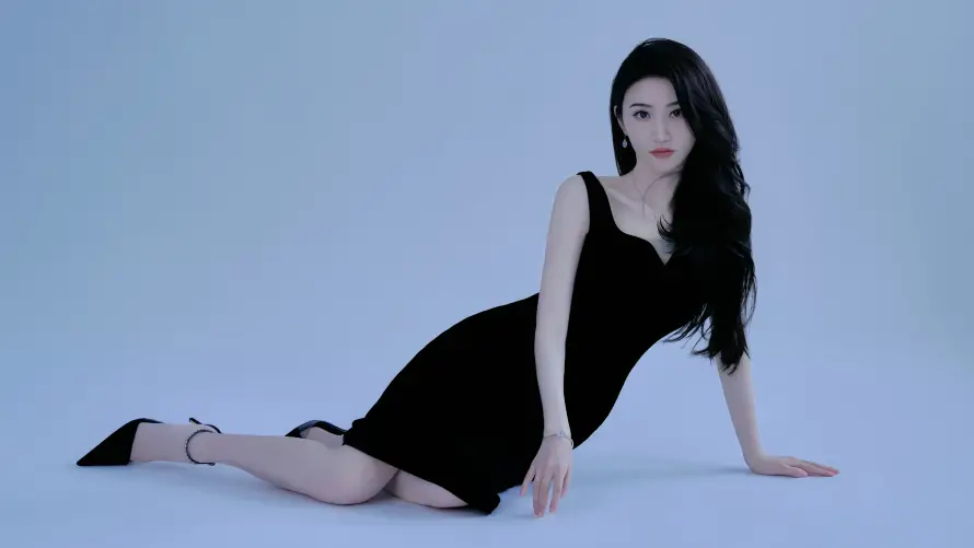 4k景甜壁纸 - 女明星 - 性感优雅 - 黑色吊带裙「哲风壁纸」 4k景甜壁纸 - 女明星 - 性感优雅 - 黑色吊带裙「哲风壁纸」