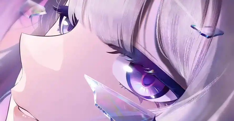 4k动漫人物壁纸 - 瞳 - 动漫少女 - 唯美画风「哲风壁纸」