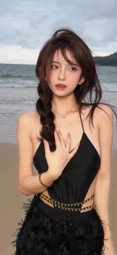 4k吊带壁纸 - 性感 - 海边 - 吊带服饰「哲风壁纸」