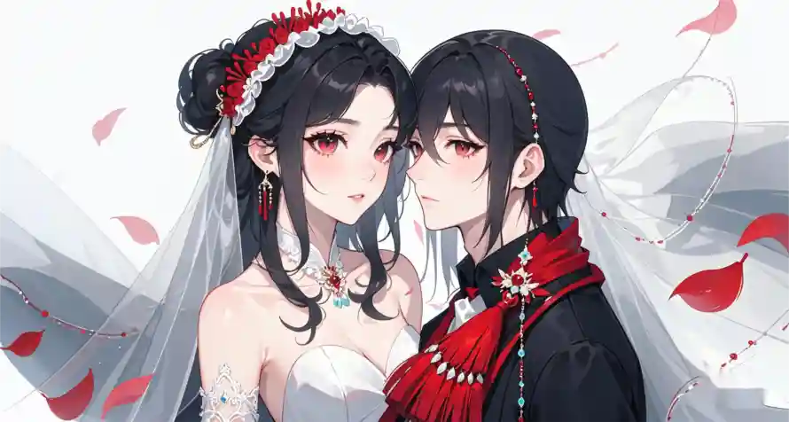 4k古风壁纸 - 唯美 - 婚礼 - 情侣「哲风壁纸」