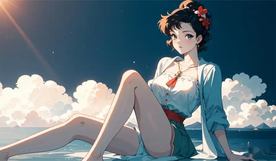 4k动漫壁纸 - 夏日 - 清凉 - 美女「哲风壁纸」