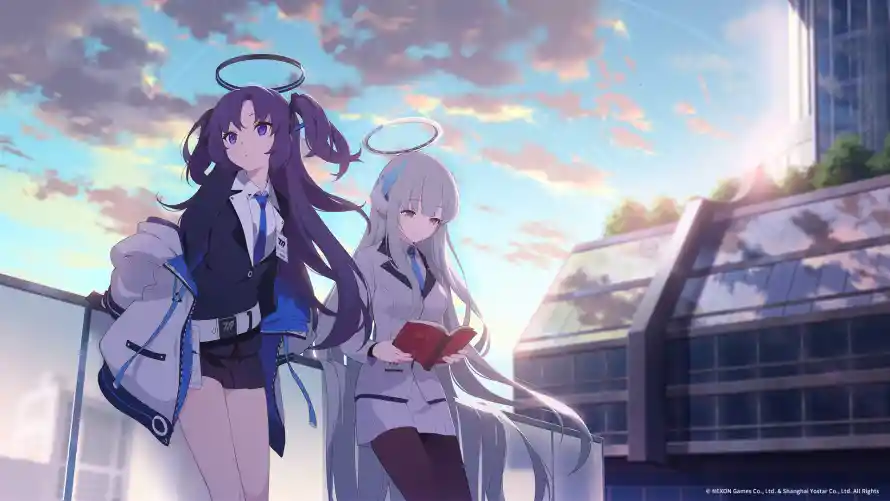 4k双女主壁纸 - 基沃托斯 - 蔚蓝档案2.0.1 - wallpaper「哲风壁纸」