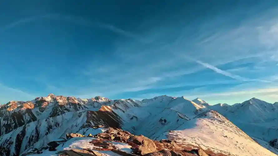 4k自然壁纸 - 雪山 - 雪景 - 风景「哲风壁纸」