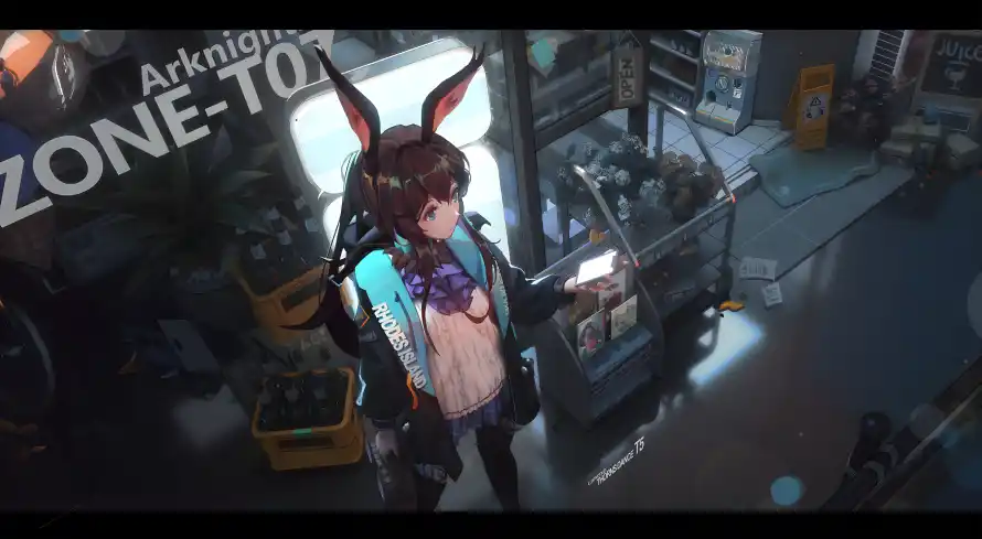 4kT5壁纸-兔耳少女 - 性感-壁纸分享「哲风壁纸」