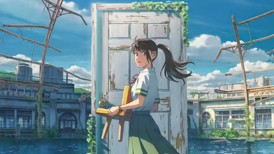 4k少女壁纸-新海诚和铃芽-动漫场景免费下载「哲风壁纸」