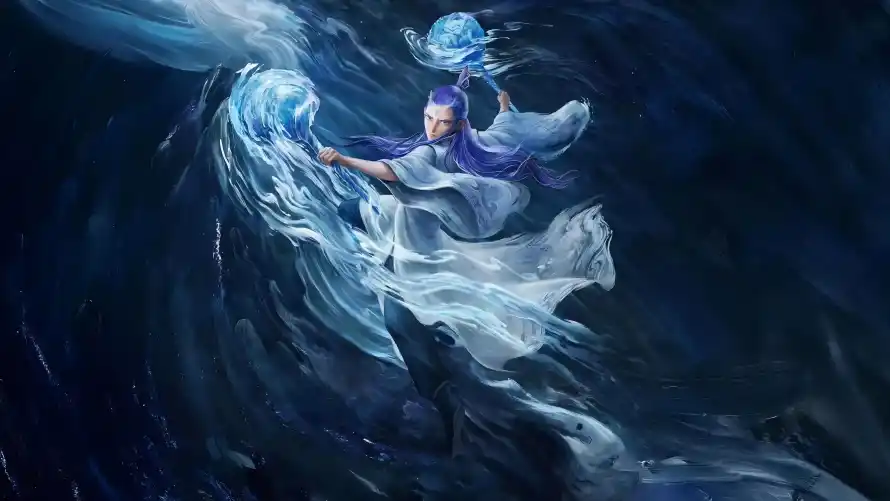 4k御水壁纸 - 敖丙 - 动画角色 - 神话形象「哲风壁纸」