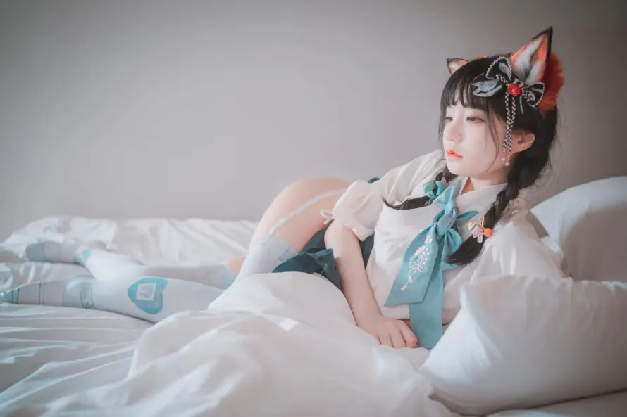 4k少女壁纸 - 猫耳 - 甜美 - 美女「哲风壁纸」