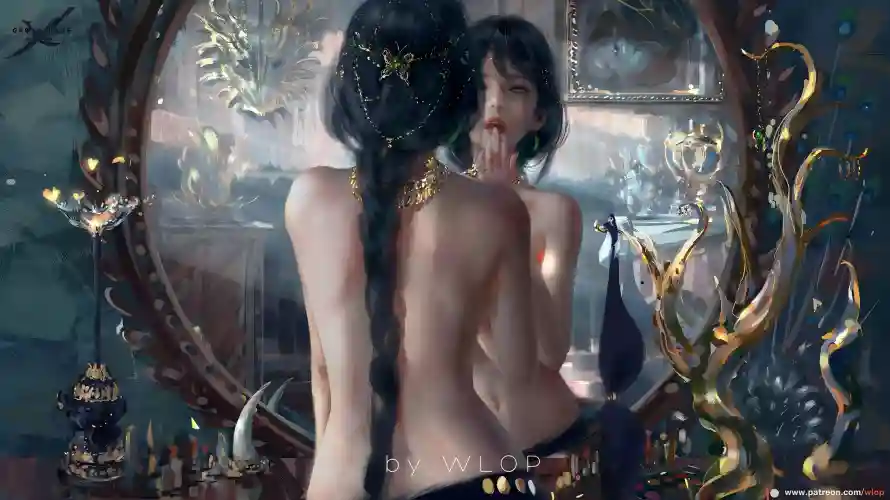 4k背影壁纸 - 鬼刃 - 鸣潮 - 奇幻风格「哲风壁纸」