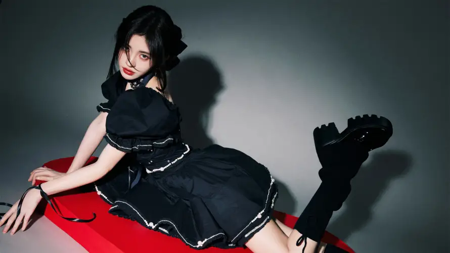 4k写真壁纸 - 鞠婧祎 - 个性穿搭 - 时尚造型「哲风壁纸」