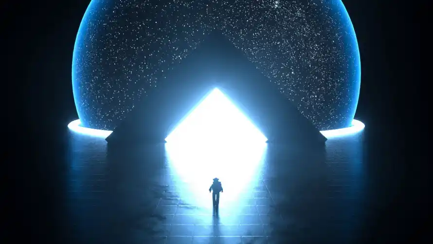 4k宇宙壁纸 - 星际 - 科幻 - 宇航员「哲风壁纸」