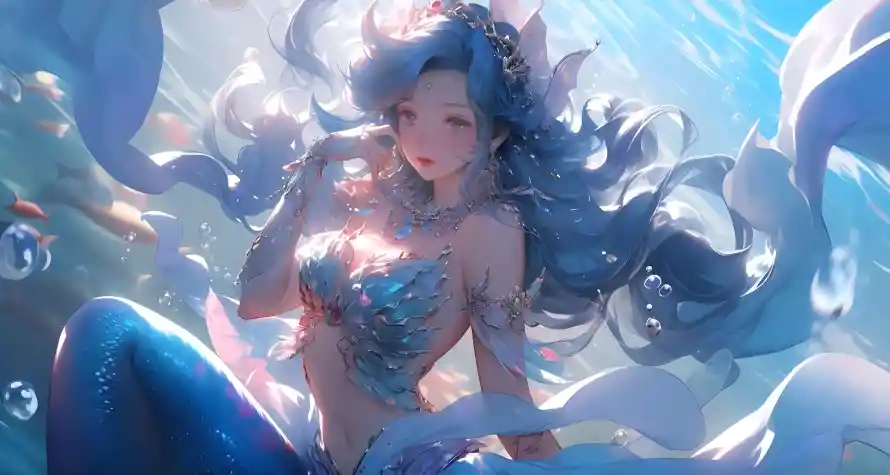 4k动漫壁纸 - 梦幻 - 海底 - 美人鱼「哲风壁纸」 4k动漫壁纸 - 梦幻 - 海底 - 美人鱼「哲风壁纸」