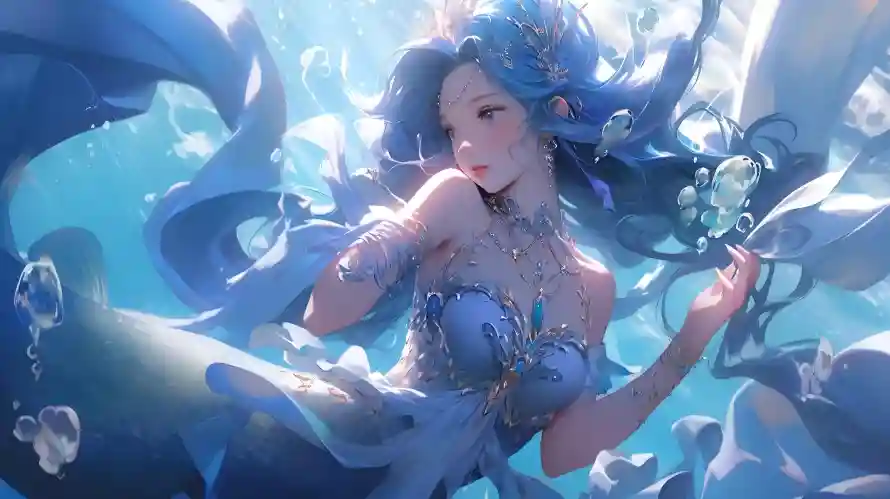 4k动漫壁纸 - 动漫风 - 美人鱼 - 梦幻场景「哲风壁纸」 4k动漫壁纸 - 动漫风 - 美人鱼 - 梦幻场景「哲风壁纸」
