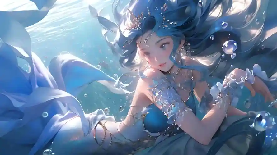 4k动漫壁纸 - 美人鱼 - 梦幻形象 - 海洋角色「哲风壁纸」 4k动漫壁纸 - 美人鱼 - 梦幻形象 - 海洋角色「哲风壁纸」