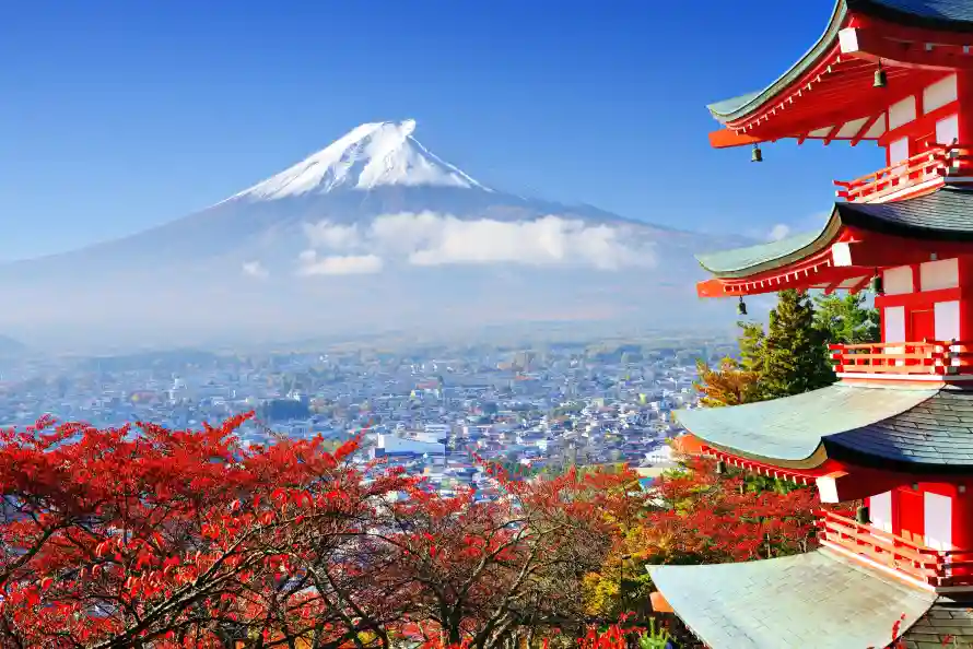 4k红叶壁纸 - 富士山 - 城市景观 - 日式建筑「哲风壁纸」 4k红叶壁纸 - 富士山 - 城市景观 - 日式建筑「哲风壁纸」