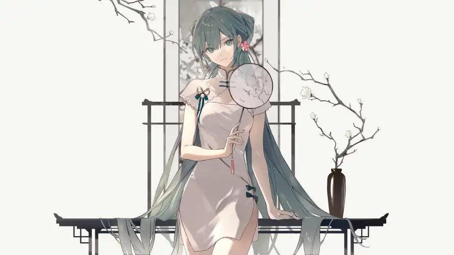 4k优雅壁纸 - 古风 - 国风 - 少女「哲风壁纸」