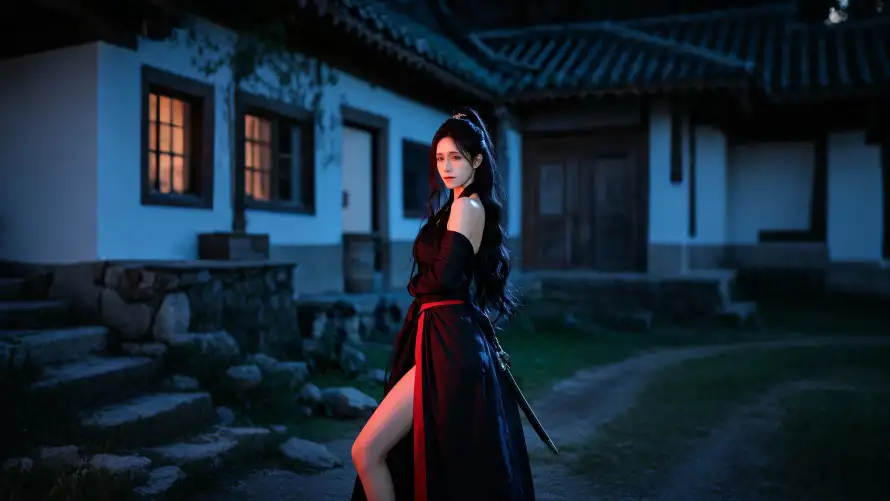 4k人物壁纸 - 侠女 - 古装 - 古风「哲风壁纸」 4k人物壁纸 - 侠女 - 古装 - 古风「哲风壁纸」