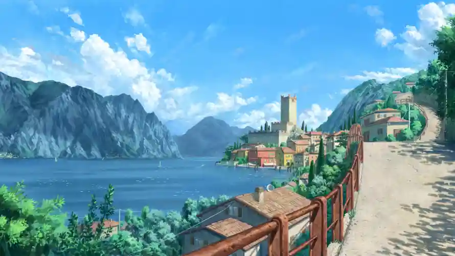 4k小镇壁纸 - 山水 - 海边 - 风景「哲风壁纸」