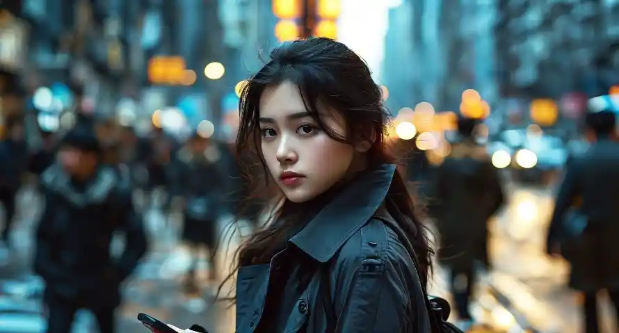 4k时尚壁纸 - 清纯 - 白领 - 美女「哲风壁纸」