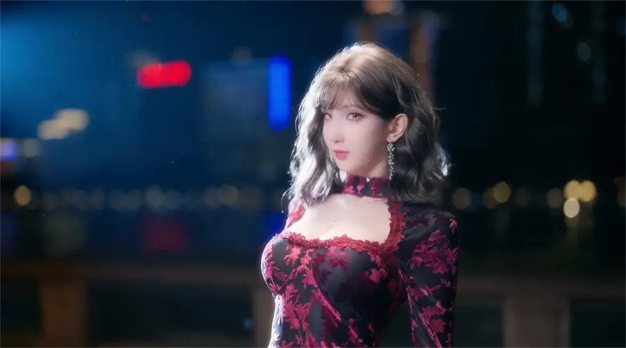 4k夜景壁纸 - 时尚 - 穿搭 - 美女「哲风壁纸」