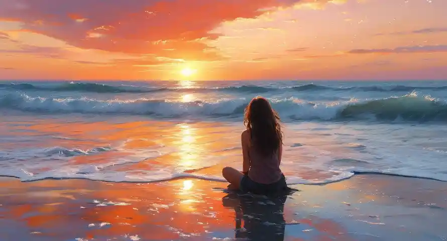 4k夕阳壁纸 - 海浪 - 海边 - 清纯「哲风壁纸」 4k夕阳壁纸 - 海浪 - 海边 - 清纯「哲风壁纸」