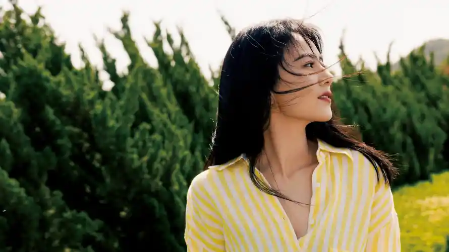 4k户外壁纸 - 清新 - 女明星 - 高圆圆「哲风壁纸」