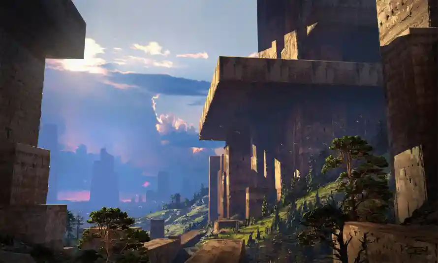 4k奇幻场景壁纸 - 建筑风景 - 自然景观 - Lacoste「哲风壁纸」
