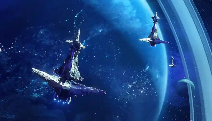 4k宇宙场景壁纸 - 科幻飞船 - Lacoste - 拉斐尔·拉科斯特「哲风壁纸」 4k宇宙场景壁纸 - 科幻飞船 - Lacoste - 拉斐尔·拉科斯特「哲风壁纸」