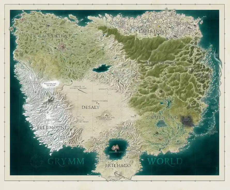 4k地理背景壁纸 - 奇幻地图 - 幻想风格 - 探险地图「哲风壁纸」 4k地理背景壁纸 - 奇幻地图 - 幻想风格 - 探险地图「哲风壁纸」