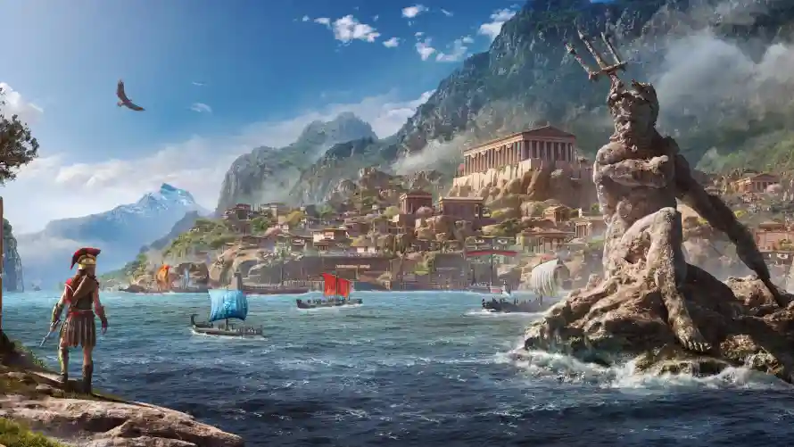 4k海景壁纸 - 游戏 - 人物眺望 - 刺客信条「哲风壁纸」 4k海景壁纸 - 游戏 - 人物眺望 - 刺客信条「哲风壁纸」