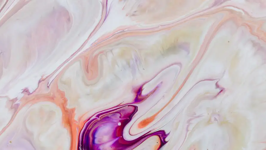 4k丙烯画壁纸 - 水彩画 - 抽象色彩 - 流体艺术「哲风壁纸」