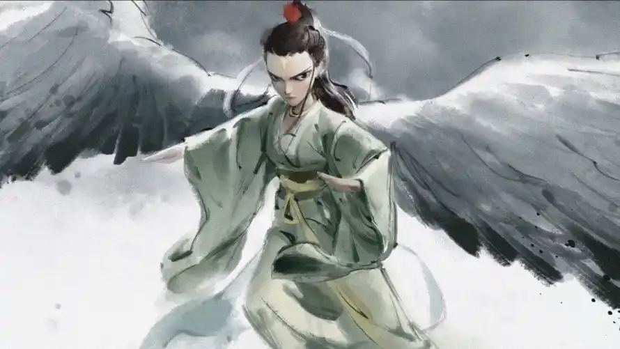 4k羽翼壁纸 - 鹤童 - 哪吒2 - 古装形象「哲风壁纸」