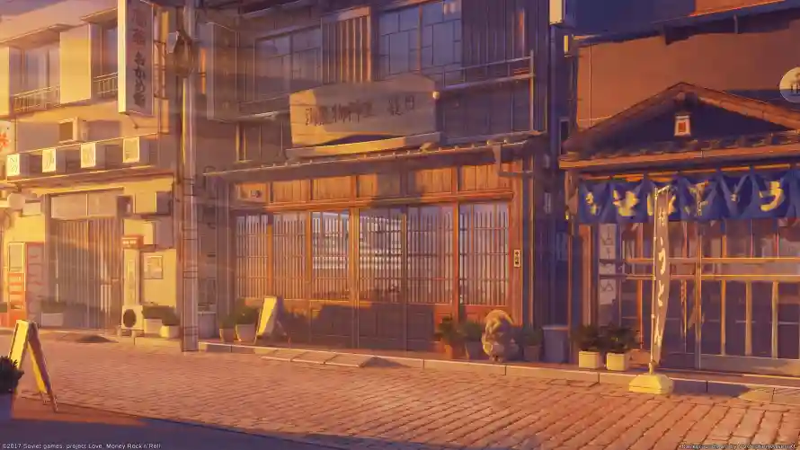 4k动漫壁纸 - 日系 - 街景 - 街道「哲风壁纸」
