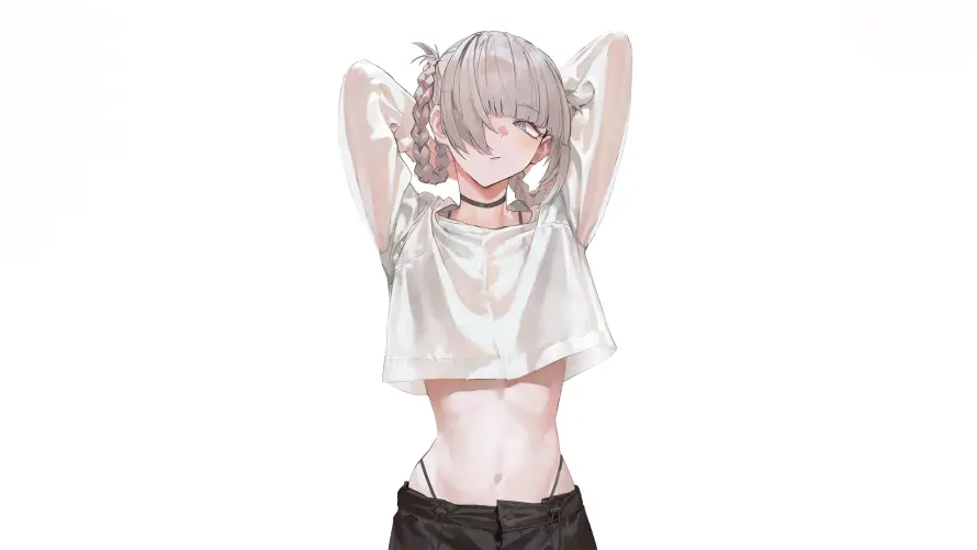 4k动漫壁纸 - 少女 - 可爱风 - 元气少女「哲风壁纸」