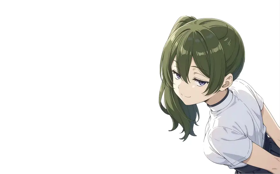 4k动漫壁纸 - 少女 - 清新 - 绿发「哲风壁纸」