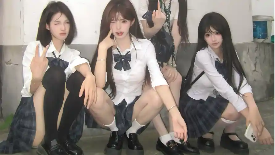 4k少女壁纸-校园风和jk-jk制服壁纸分享「哲风壁纸」