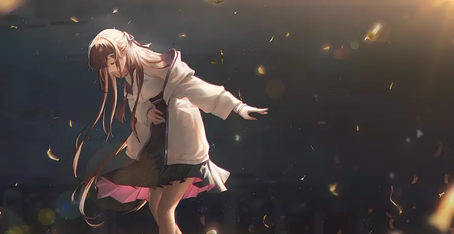 4k动漫壁纸 - 少女 - 梦幻 - 背景「哲风壁纸」