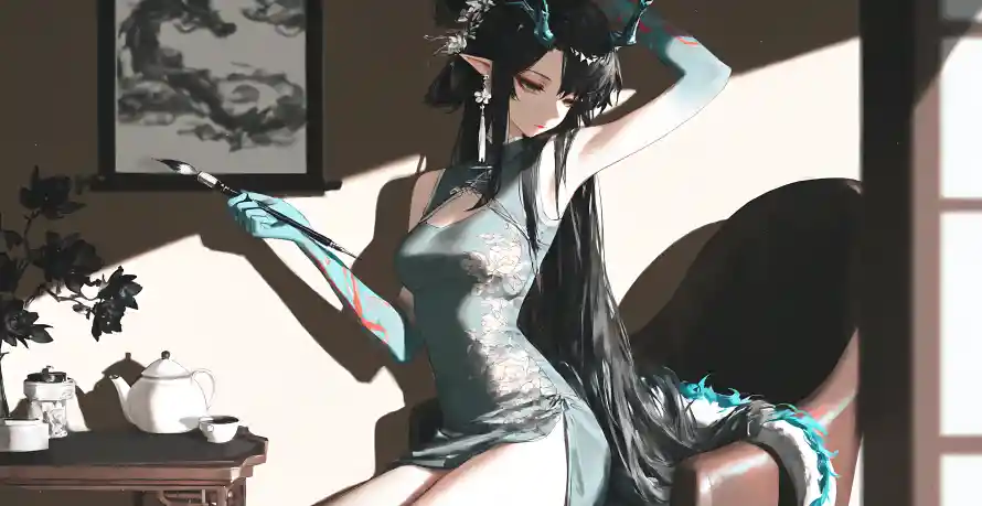 4k动漫壁纸 - 少女 - 中式背景 - 动漫少女「哲风壁纸」 4k动漫壁纸 - 少女 - 中式背景 - 动漫少女「哲风壁纸」
