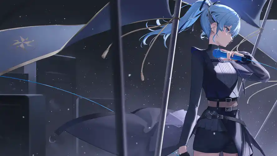 4k动漫壁纸 - 少女 - 背景 - 唯美风「哲风壁纸」