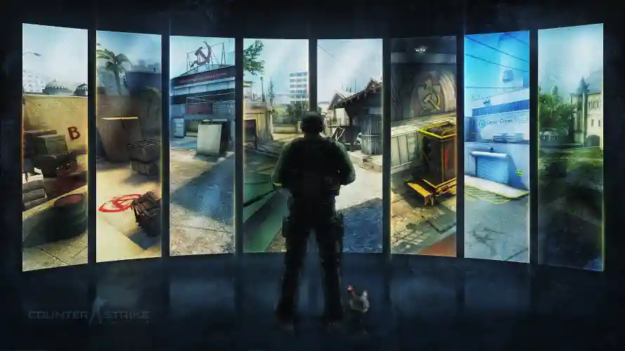 3kcs2壁纸-3D绚丽 - csgo-人物背影「哲风壁纸」