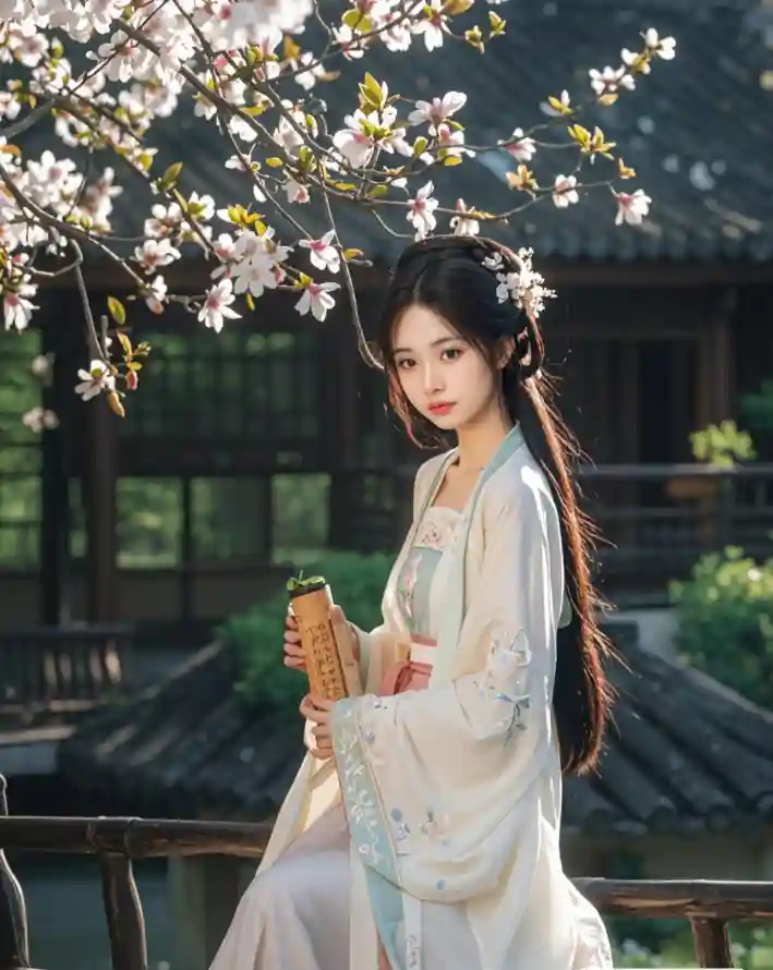 4k佳人壁纸 - 写真 - 古风 - 汉服「哲风壁纸」