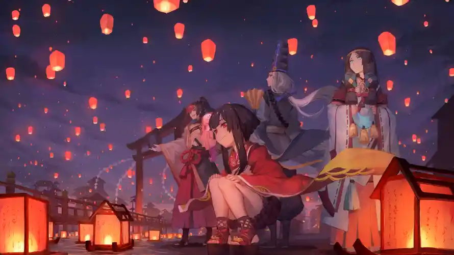 4k人物壁纸 - 动漫 - 场景 - 夜景「哲风壁纸」 4k人物壁纸 - 动漫 - 场景 - 夜景「哲风壁纸」