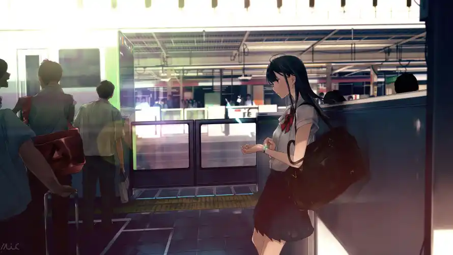 4k人物壁纸 - 动漫 - 少女 - 美女「哲风壁纸」