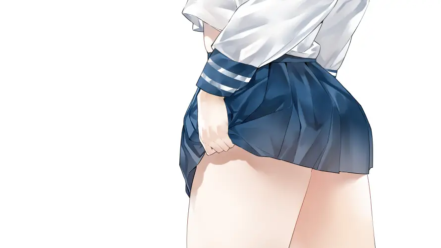 4k动漫壁纸 - 性感 - 水手服 - 美少女「哲风壁纸」