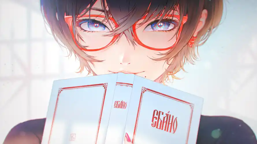 4k动漫壁纸 - 卡牌 - 少女 - 二次元「哲风壁纸」
