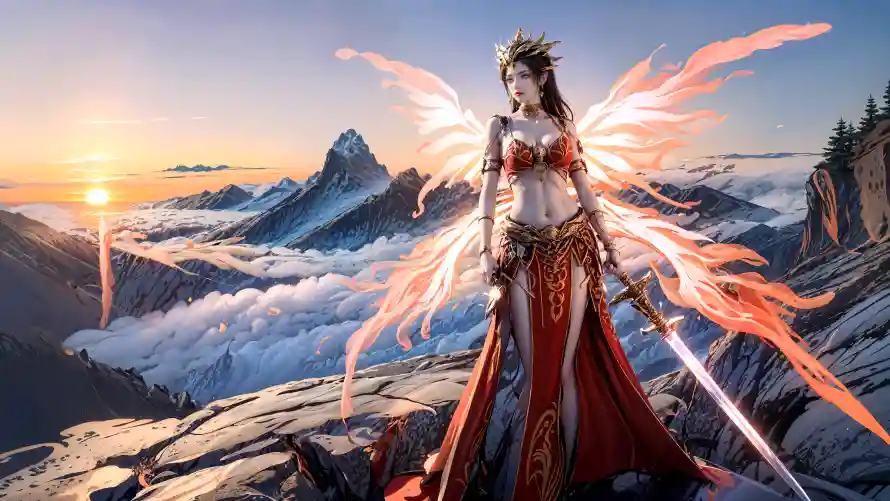 4k玄幻壁纸 - 美杜莎 - 人物形象 - 动漫角色「哲风壁纸」