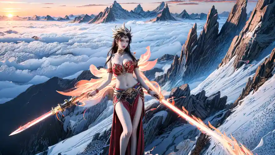 4k美杜莎壁纸 - 奇幻场景 - 斗破苍穹 - 玄幻角色「哲风壁纸」