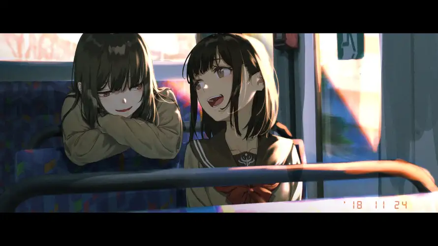 4k动漫壁纸 - 少女 - 双少女 - 背景图「哲风壁纸」