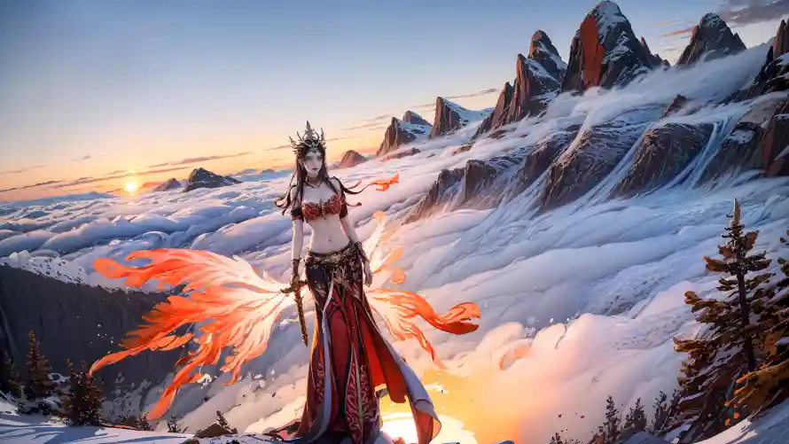 4k美杜莎壁纸 - 云海山峰 - 斗破苍穹 - 玄幻场景「哲风壁纸」 4k美杜莎壁纸 - 云海山峰 - 斗破苍穹 - 玄幻场景「哲风壁纸」