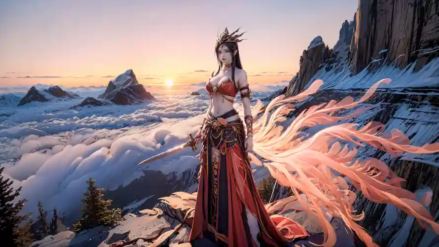 4k美杜莎壁纸 - 云海场景 - 夕阳景色 - 斗破苍穹「哲风壁纸」 4k美杜莎壁纸 - 云海场景 - 夕阳景色 - 斗破苍穹「哲风壁纸」