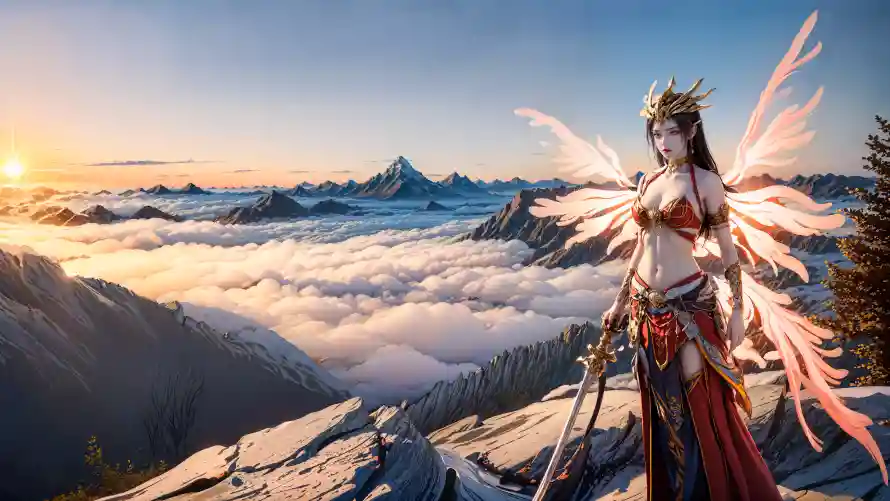 4k美杜莎壁纸 - 云海场景 - 奇幻角色 - 斗破苍穹「哲风壁纸」 4k美杜莎壁纸 - 云海场景 - 奇幻角色 - 斗破苍穹「哲风壁纸」